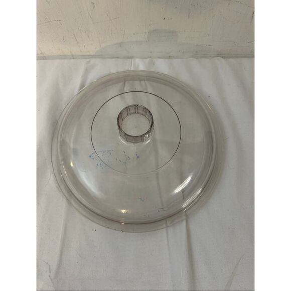 Crockpot clear replacement lid (smudge) 7" rim - Picture 2 of 4